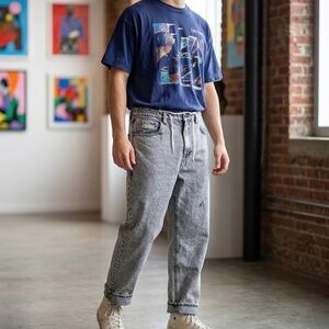 Empyre Men's Relaxed Fit Gray Jeans
Size 34